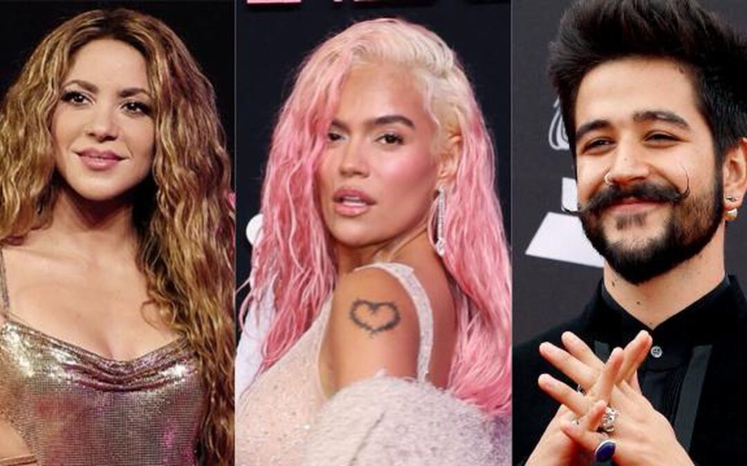 Grammys latinos: Shakira, Karol G y Camilo son los más nominados