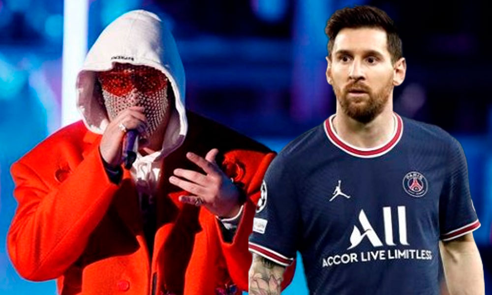 Bad Bunny es de los artistas más escuchados por Lionel Messi