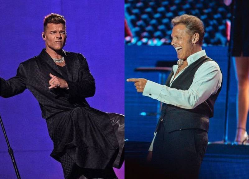 La enemistad entre Ricky Martin y Luis Miguel