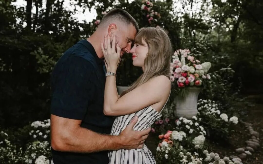 Taylor Swift y Travis Kelce anuncian su compromiso