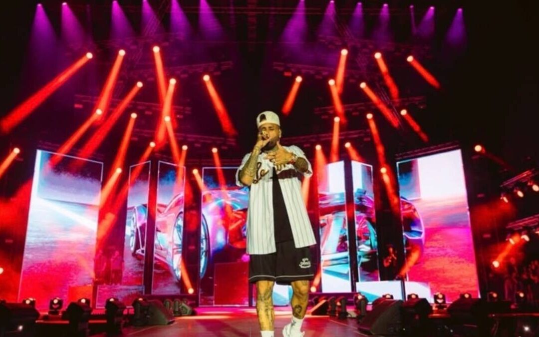 Nicky Jam puso a perrear el Estadio Monumental al son de sus más grandes éxitos