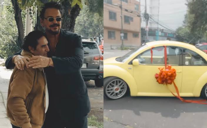 Ricardo Arjona regala un auto al hombre que inspiró “Historia de Taxi”